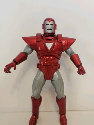 Iron Man Silver Centurion action figure used 18cm Marvel Select
