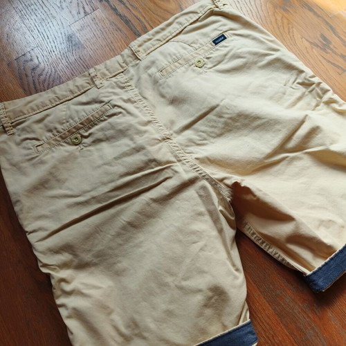 Pull & Bear yellow bermuda shorts like new W44