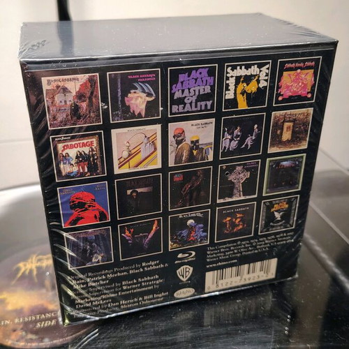 Black Sabbath boxset discography sealed, new