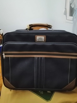 Gino De Vinci leather briefcase new