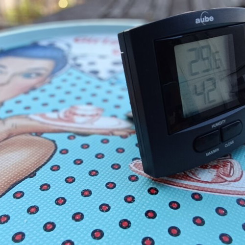 Aube digital thermometer and hygrometer like brand new