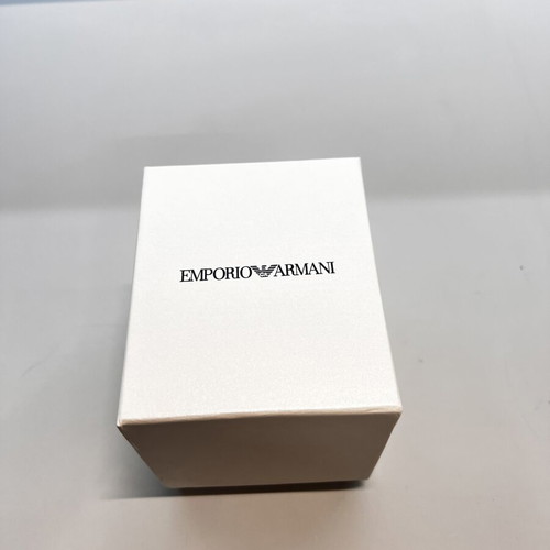 Emporio Armani men's chronograph watch, black