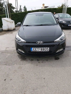 Hyundai i20 diesel Euro 6 D 2015 μεταχειρισμένο, χειροκίνητο, μαύρο, 213000 χλμ