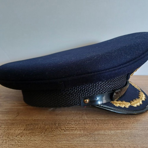 Greek Army Officer's Cap used, official uniform 1974-1978