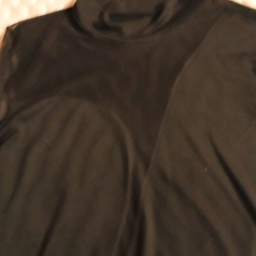 Black bodysuit like new with transparency, size M