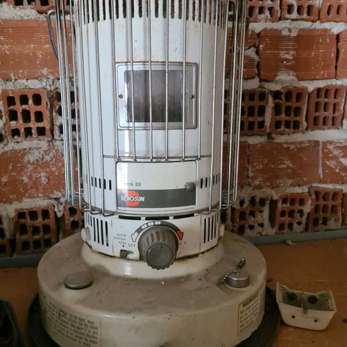 Kerosene heaters used, set of 2 pieces