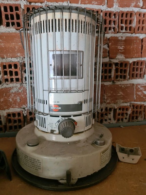 Kerosene heaters used, set of 2 pieces
