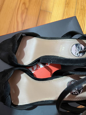Black sandals used, size 37