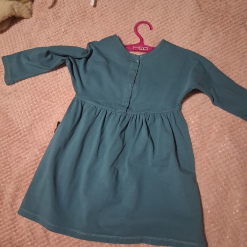 Noi Voi cotton dress for 4 years like new, black and green