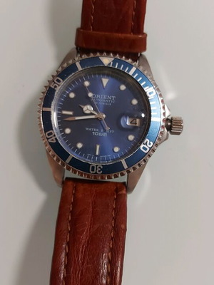 Orient Divers 100M automatic men's watch used vintage 1990