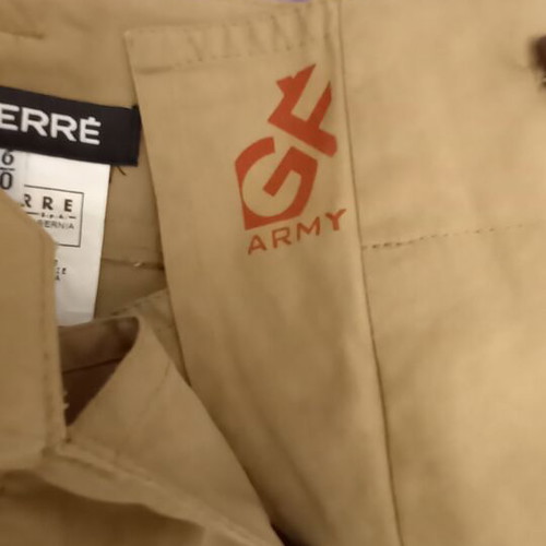 GF FERRE skirt like new, beige and brown, size M
