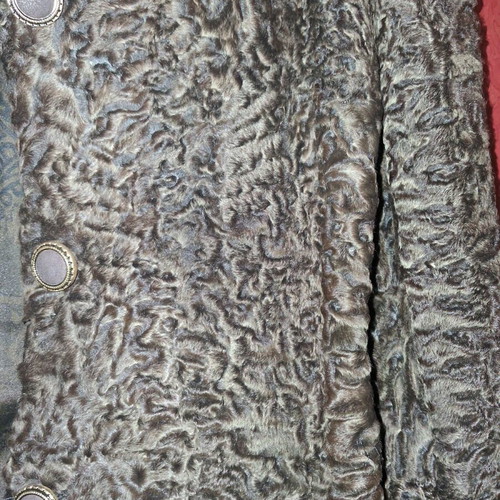 Marc Jacobs vintage fur like new, medium half coat brown