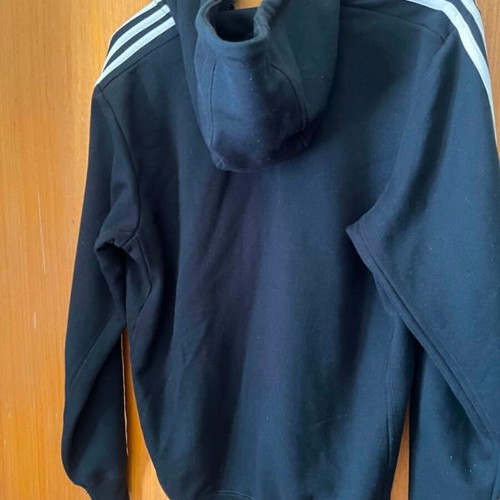 Adidas sweater used, black and white, size M