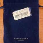 Kurt Geiger earrings new yellow hoop
