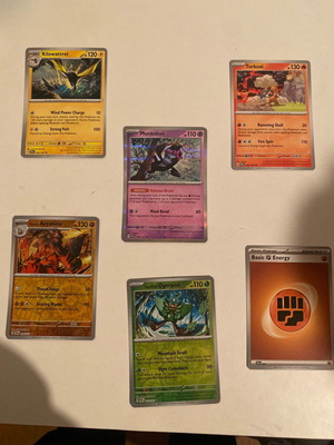 Κάρτες Pokémon σαν καινούργιο, σετ 5 τεμαχίων