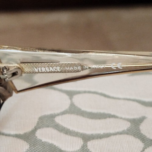 Versace women's eyeglass frame MOD. 3022, like new, black
