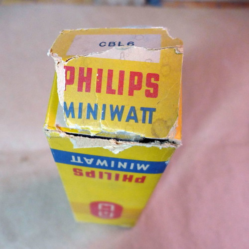 Philips CBL6 tube used
