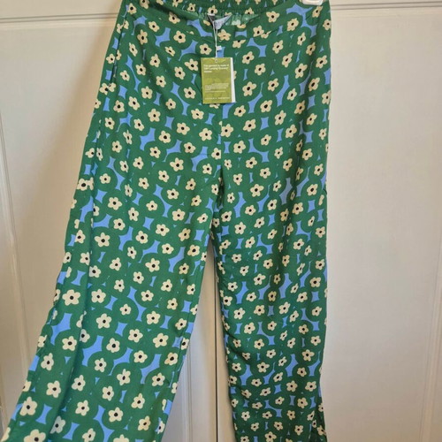 Compania Fantastica printed pants size S new, colorful