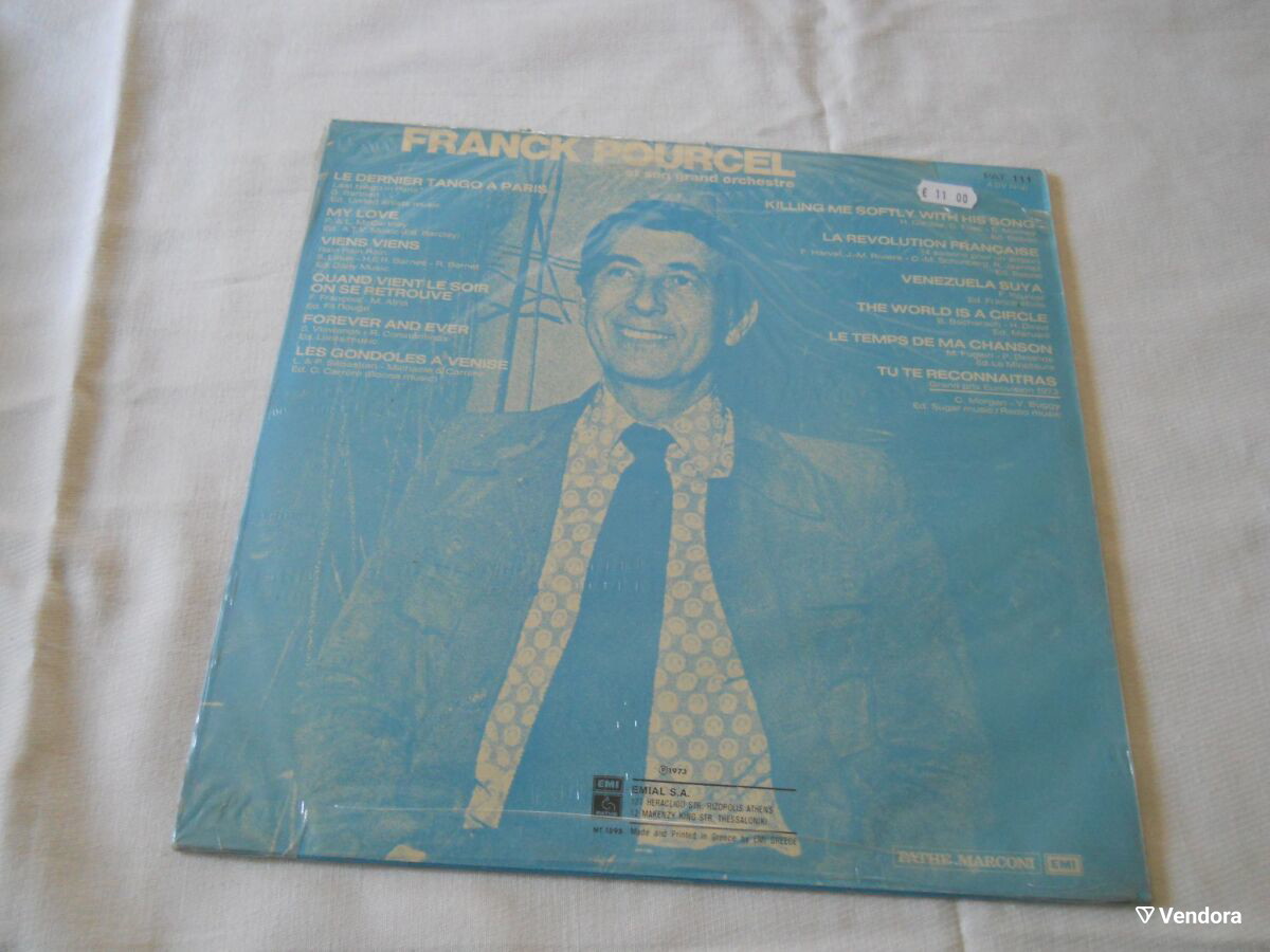 Franck Pourcel Et Son Grand Orchestre LP… - € 15,00 - Vendora.cy