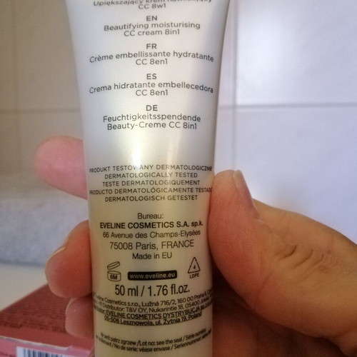 CC cream used