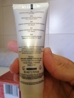 CC cream used