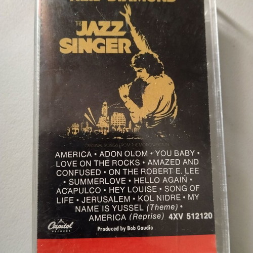 Neil Diamond The Jazz Singer cassette tape used