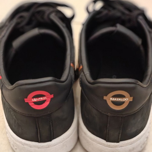 Adidas London Underground edition casual shoes size 43, black
