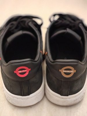 Adidas London Underground edition casual shoes size 43, black