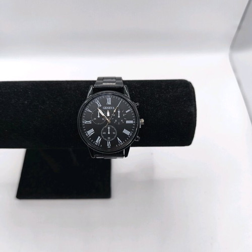 Men's watch new, black