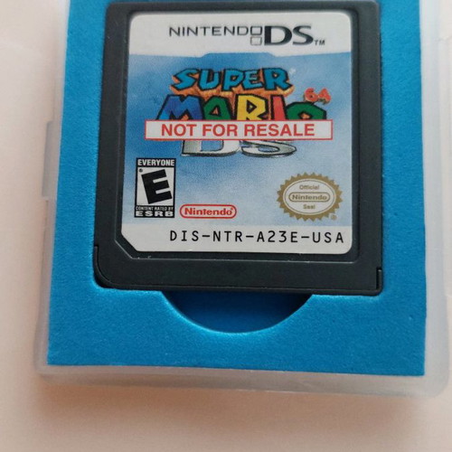 Super Mario 64 DS used Not For Resale edition USA NTSC