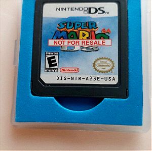 Super Mario 64 DS NOT FOR RESALE USA NTSC