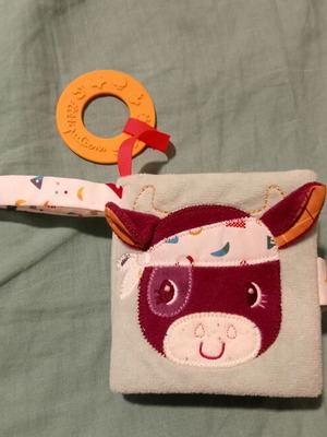 Υφασμάτινο βιβλιαράκι δραστηριοτήτων Φάρμα Lilliputiens σαν καινούργιο