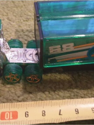 Hot Wheels Speed Hauler truck and trailer die-cast like new