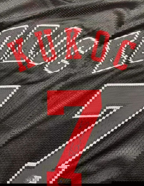 Φανέλα NBA Toni Kukoc Chicago Bulls με Υπογραφή & Πιστοποιητικό Αυθεντικότητας