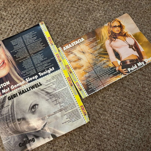 Collectible scraps from Afisorama used