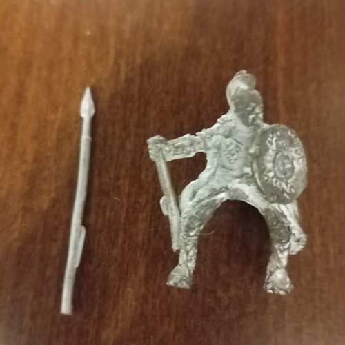 Rohan warrior miniature new with broken spear Lord of the Rings Games Workshop