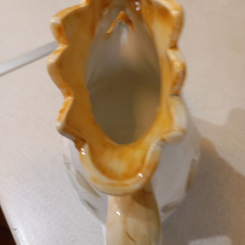Ceramic Rooster Wine Holder like new