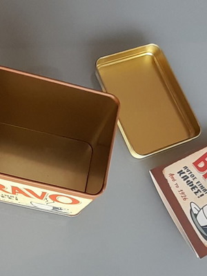 Κουτί καφέ μεταλλικό Bravo καινούργιο