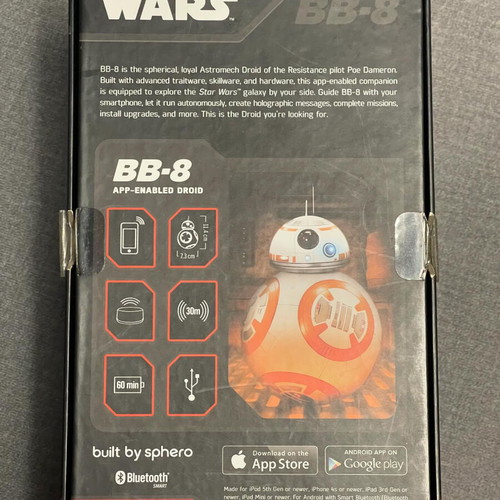 Star Wars remote-controlled robot like new, collectible
