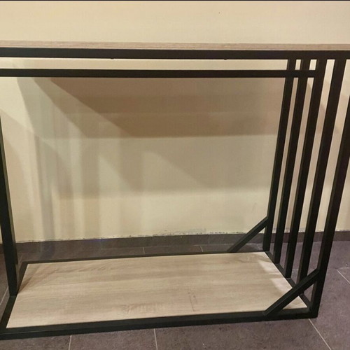 Store Display Panels and Wooden Shelves Like New with Accessories