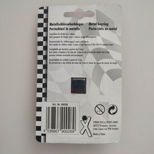Michael Schumacher keyring new, red Formula 1 car