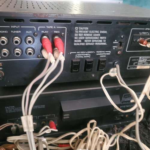Kenwood ενισχυτής μεταχειρισμένος, κρυστάλλινος ήχος 1977