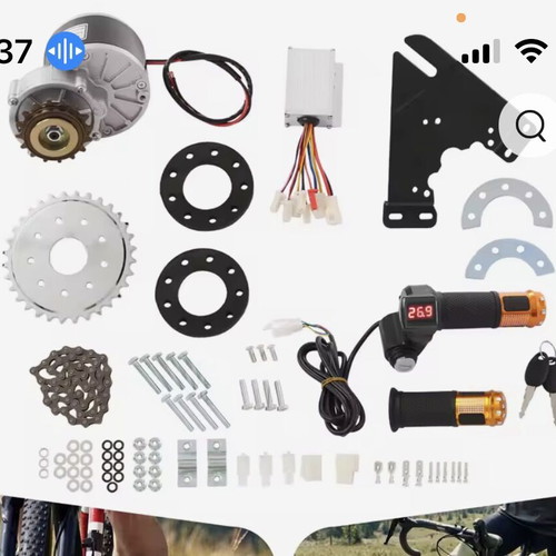 Electric Conversion Kit 36v Left Side Drive like new, complete set