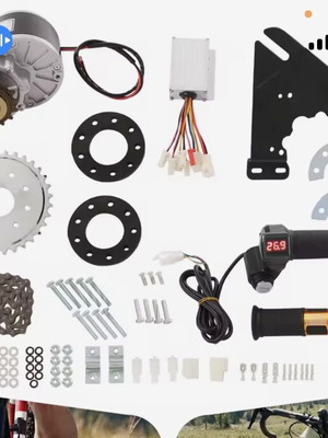 Electric Conversion Kit 36v Left Side Drive like new, complete set