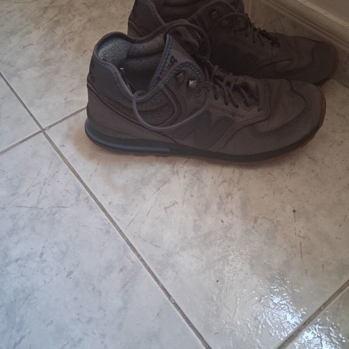 New Balance 574 Grey Suede Men's Boots Like New EU 47.5