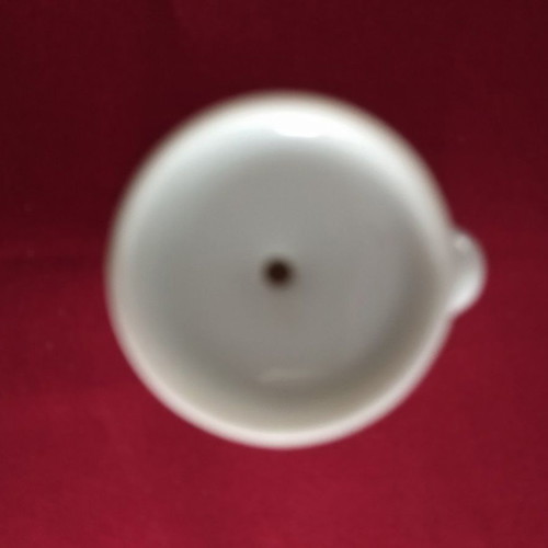 Japanese porcelain sake set used, 12 cups and carafe with tray