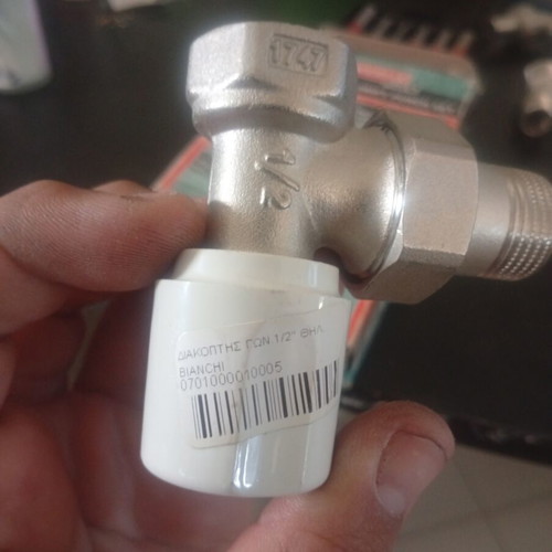 Zoumpades and Pontes plumbing set new, made in Italy