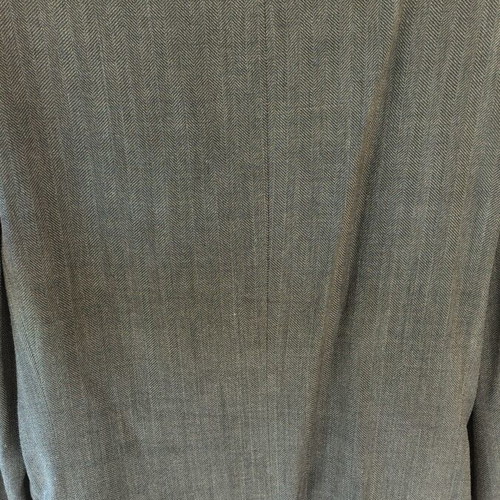 Martins men's jacket size 50, grey charcoal herringbone, like new