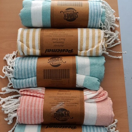 Cotton beach towels 180x90 cm
