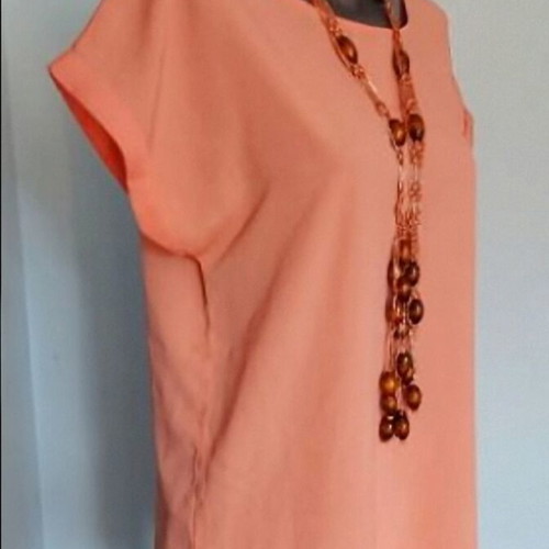 Soyaconcept women's tunic like new, peach color, XL-XXL